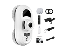 Robô De Limpeza De Janelas, Controle Remoto, Design Ultra Fino, Sim-c, Plugue Da Ue