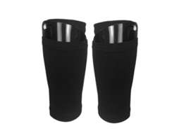 Urbannova-protetor De Canela De Futebol Adulto Nylon Preto