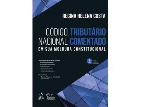 Livro Código Tributário Nacional Comentado - 5 Edição 2025 De Regina Helena Costa (português Do Brasil)
