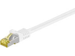 Cabo de Rede MICROCONNECT (RJ45 - 15 m - Branco)