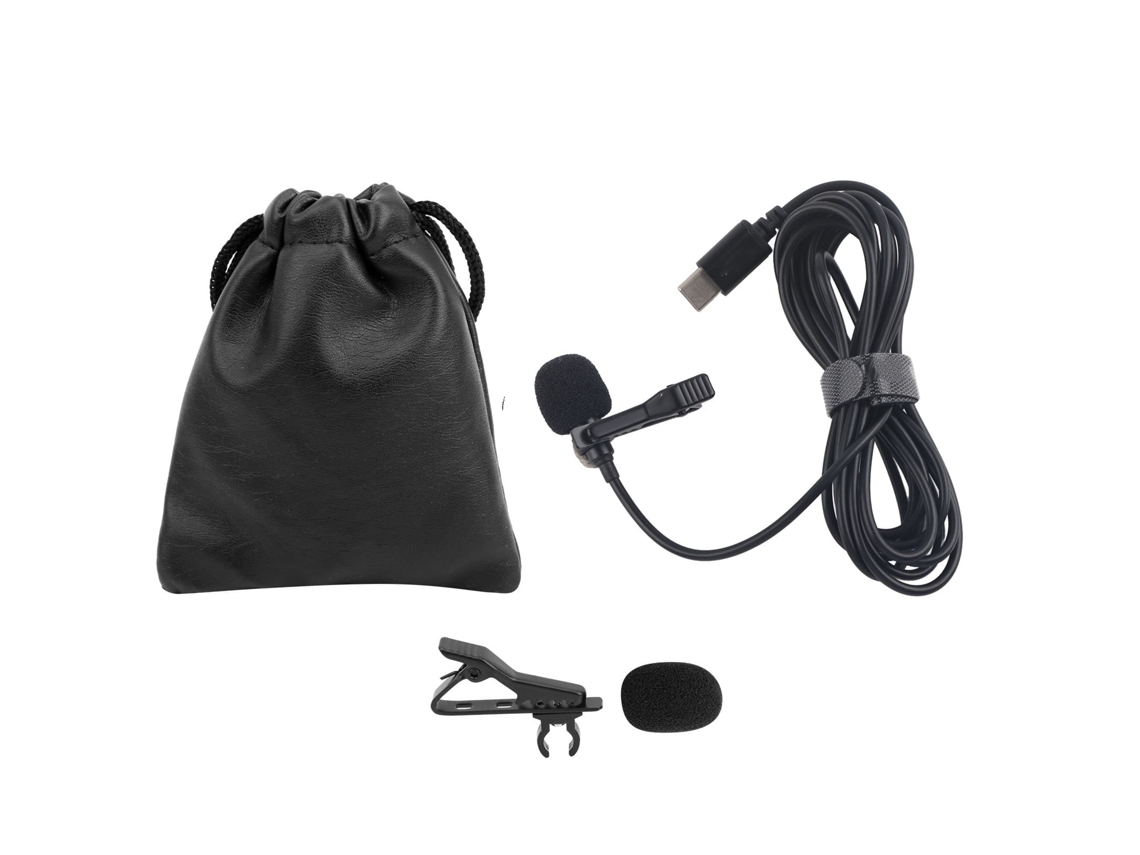 2026 micrófono Lavalier Mini Clip on para Grabación Y Live En Teléfonos Micrófono de Grabación