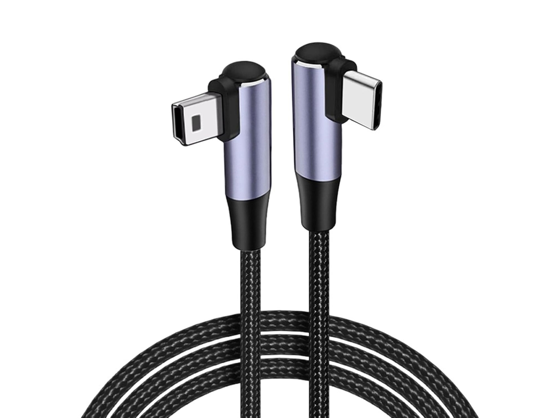 Cabo Usb-c Para Usb, Macho Usb De 90 Graus Câmeras Digitais E