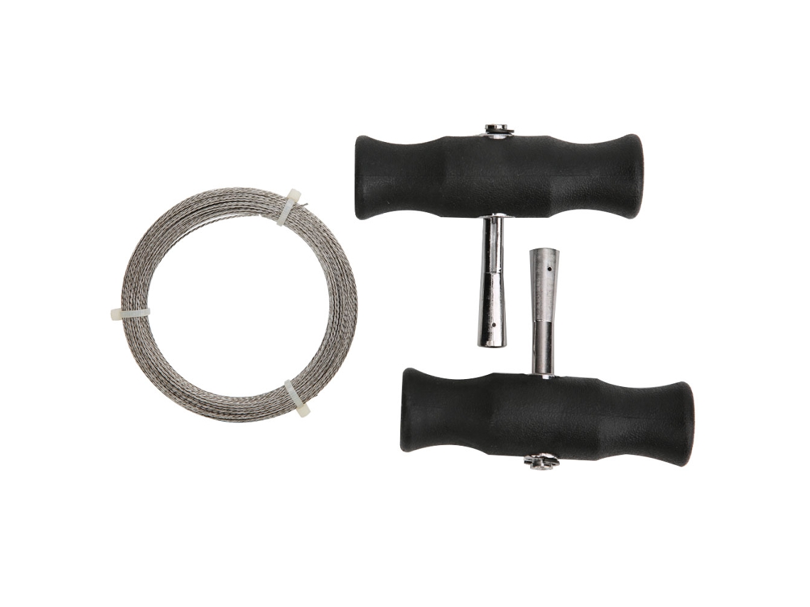 Ferramenta De Remoção De Para-brisa De Carro Com Cabo De Borracha, Fio De Corte De Vidro De Aço De 3 Fios, Peças De Ferramenta Automotiva