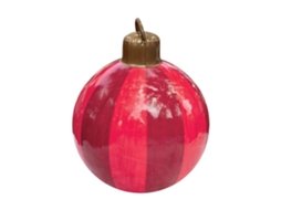 Bola Inflável de Natal de PVC com 60cm para Festas