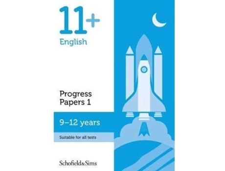 Livro 11+ english progress papers book 1: ks2, ages 9-12 de patrick schofield & sims (inglês)