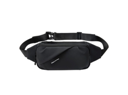 Bolsa Bandolera com 4 Bolsos, Resistente à Água, Preto (S/MARCA)