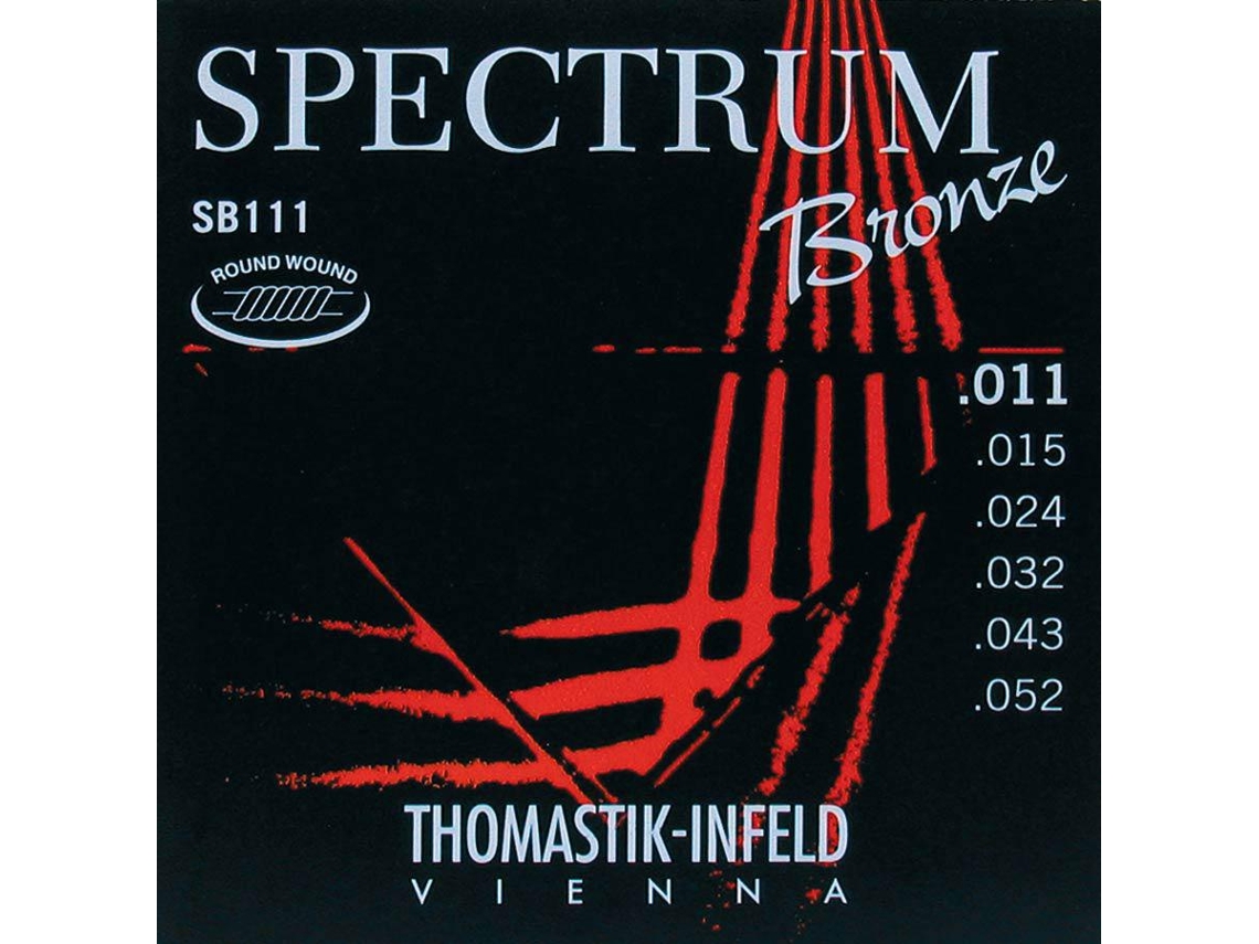 Thomastik String Set Acoustic Bronze Roundwound 011015024032043052