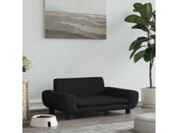 Vidaxl Cama 70x45x33 Cm Veludo Preto