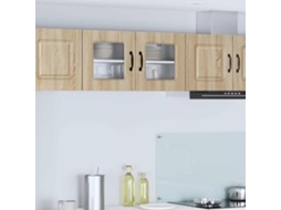 Vidaxl Painel De Lava-louça Kalmar Carvalho Sonoma 80 X 31 X 40 Cm