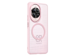 Capa Magnética Para Celular Huawei, Transparente, E Acabamento Fosco.versão Rosa Magnética, Nova 14 Active Edition