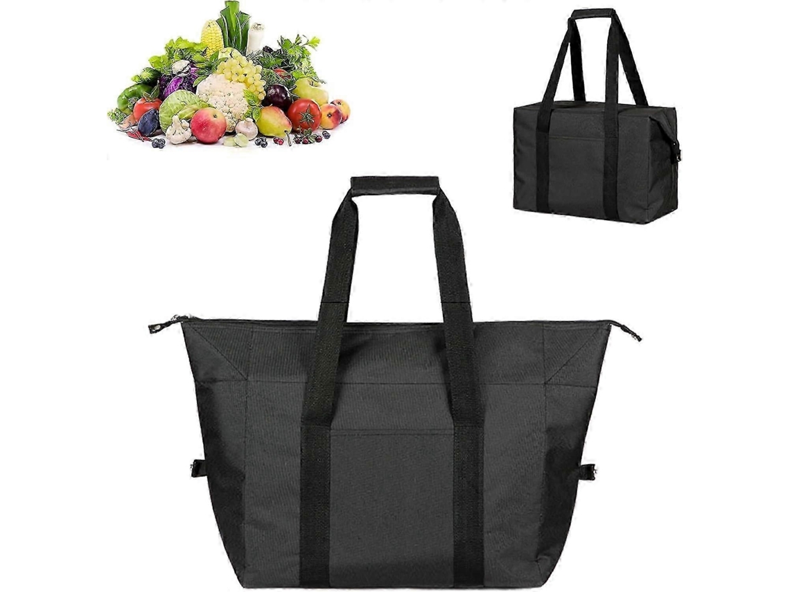 Bolsa Térmica Dobrável para Compras com Revestimento Rígido Ideal para Piqueniques e Acampamentos. GOKOCO