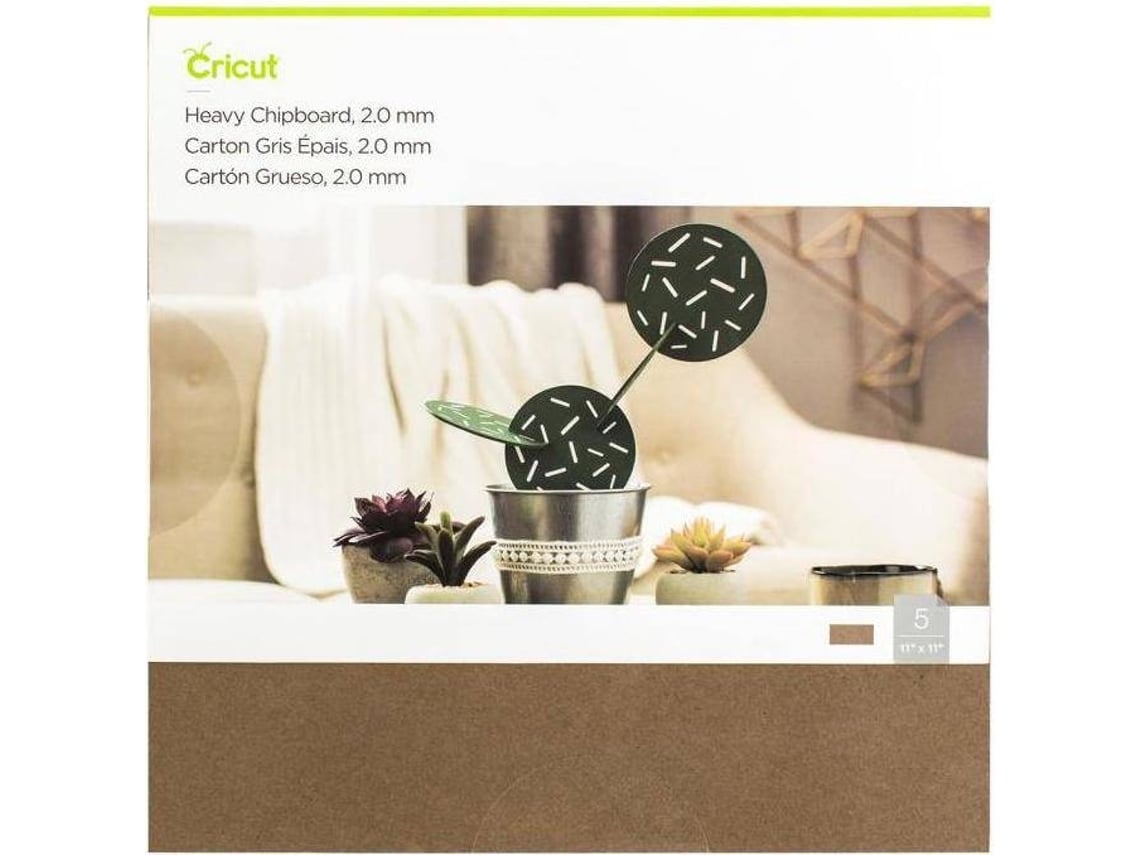 Cartão Grosso CRICUT 2mm (28x28cm - 5un)