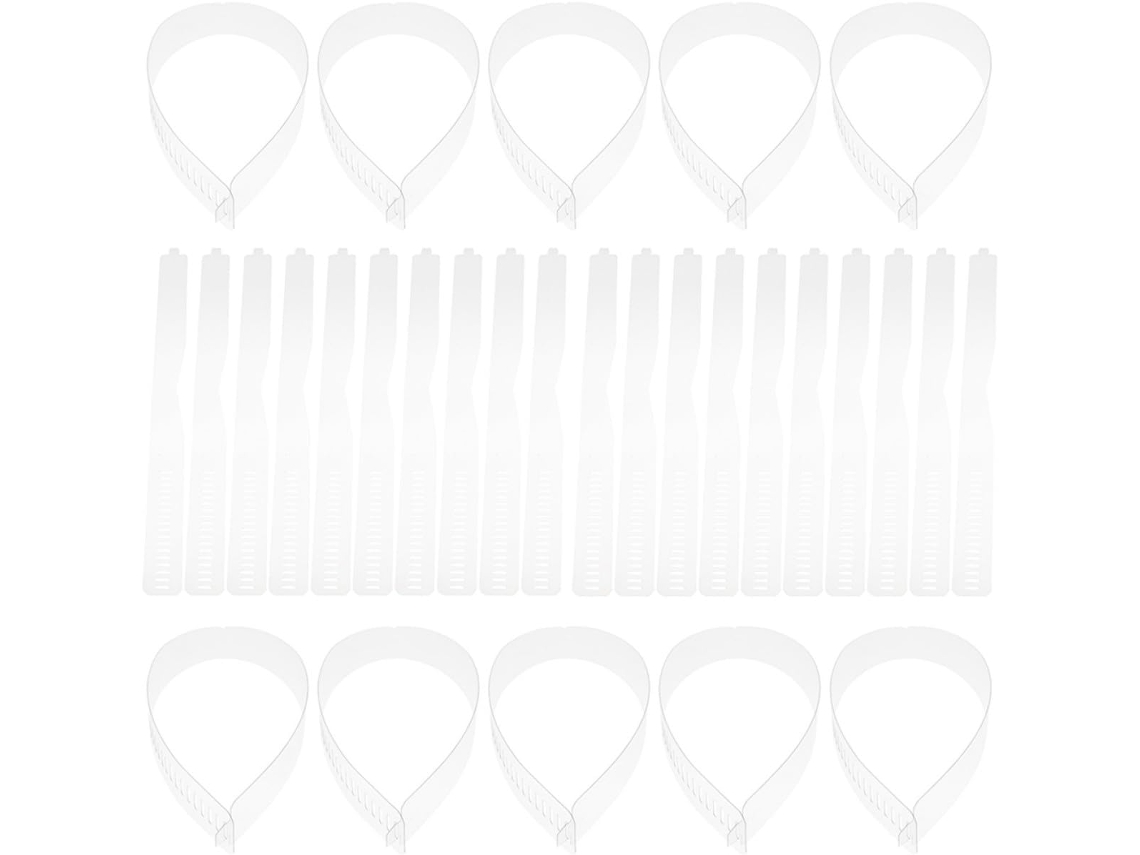 60 Suportes De Plástico Transparente Para Gola De Camisa - Práticos E Duráveis Para Manutenção.