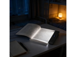 Luminária De Leitura Led Recarregável Com 3 Temperaturas Cor,