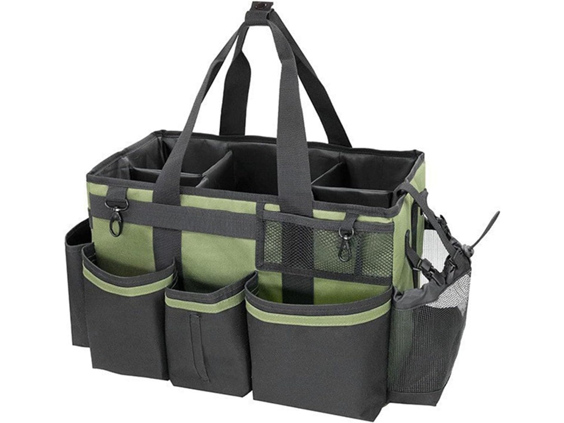 Saco para cesto de limpeza Aunmas, 38 x 23 x 24,5 cm, verde resistente à água