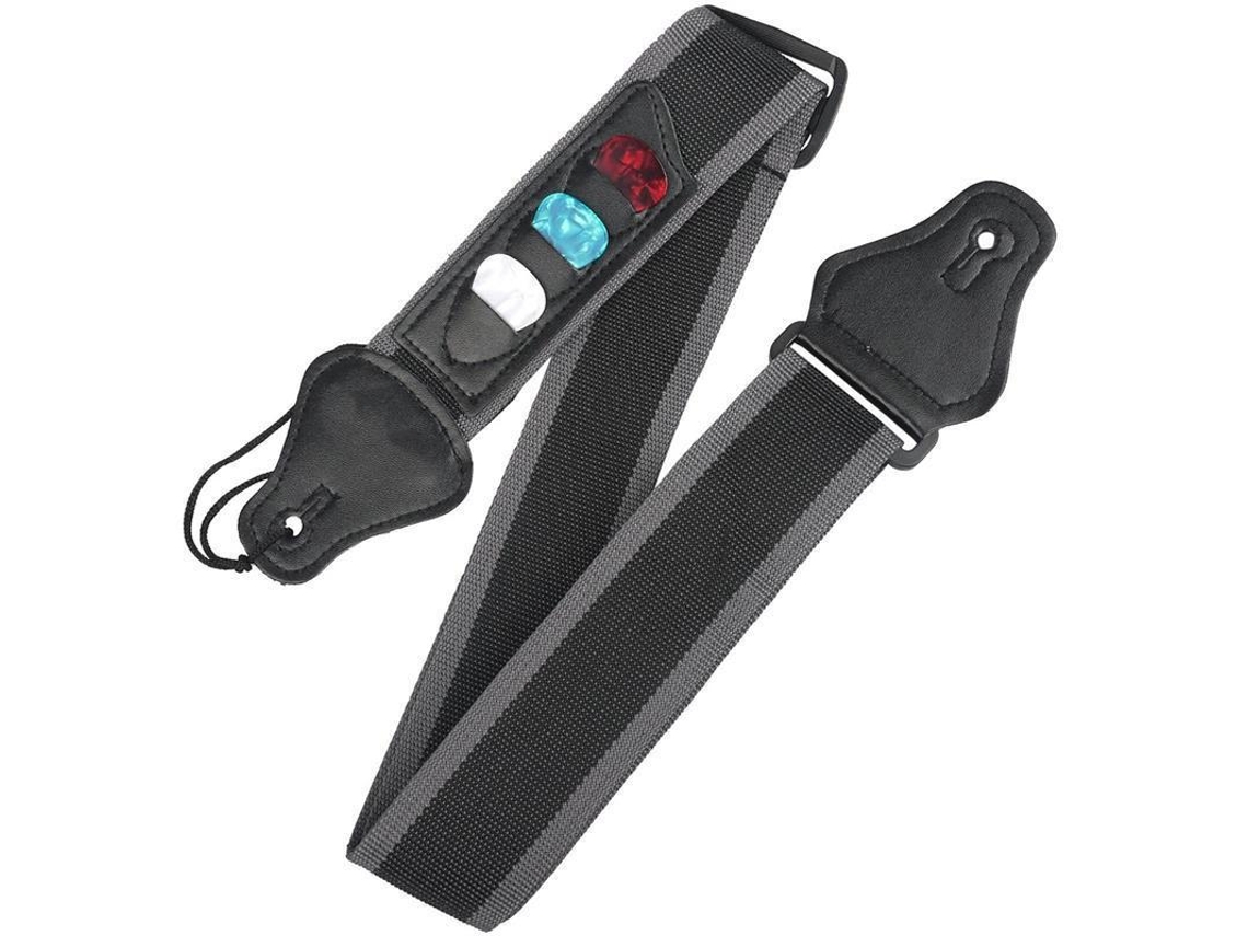 Correia de Guitarra Elétrica e Acústica com Alça de Ombro AQUAFORGE