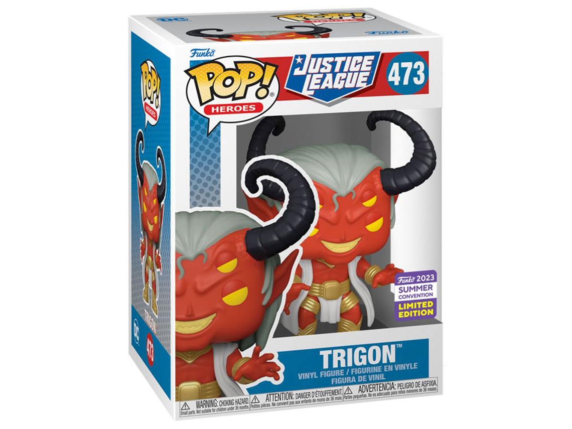 Figura Funko Trigon Sdcc 2023 Us Exclusive Pop! Vinyl DC COMICS