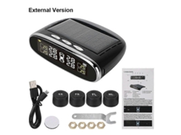 Sistema Inteligente De Alerta De Temperatura Com 4 Sensores Internos/externos, Alimentação Solar E Monitoramento De Pressão Dos Pneus (tpms).