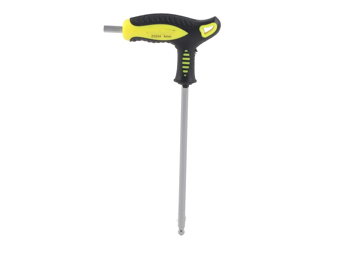 Chave Allen T De Cabeça Redonda Com Manga Longa Chave De Hexagonal Profissional 4mm