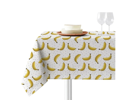 Toalha de Mesa SOKIOS Banana (90 x 200 - Microfibra de Poliéster - Multicor)