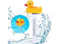 Termômetro Flutuante Para Piscina, Termômetro Para Piscina Em Formato De Pato