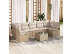 Vidaxl Conjunto De Sofá De Jardim 8 Unid. 7-número De Lugares