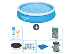 Bestway Piscina Bestway Fast Set Redonda - 366x76 Cm - 7-peças S77