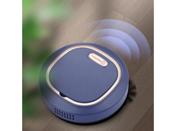 Mini aspirador robô mudo com pano de limpeza/escovas caixa de poeira recarregável USB para sala grande