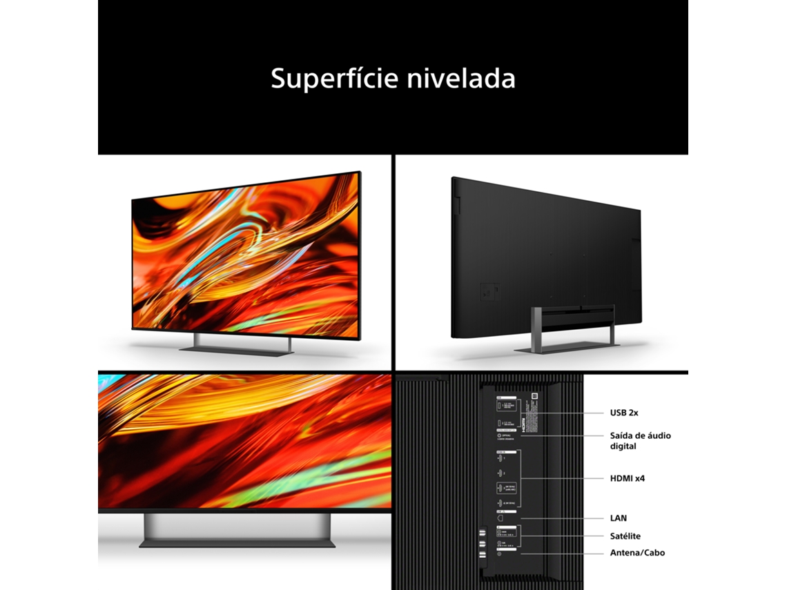 TV SONY BRAVIA 7 II K-55XR75M2 (True RGB - 55'' - 140 cm - 4K Ultra HD - Smart TV)