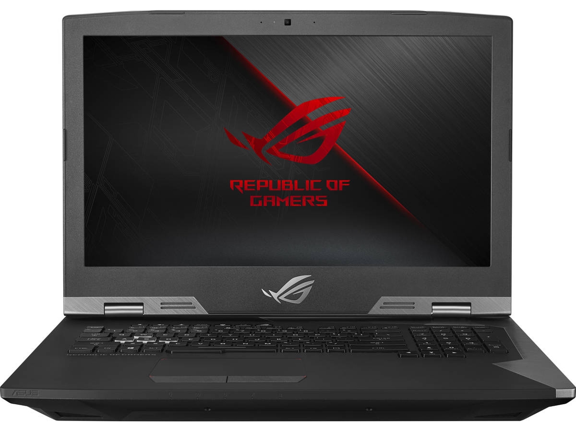 Portátil Gaming ASUS G703GI-98D08CB1 (Intel Core i9-8950HK - NVIDIA GeForce GTX 1080 - RAM: 64 GB - 2 TB HDD + 1 TB SSD - 17.3'')