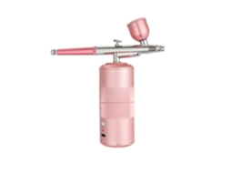 Massajador Facial Sem Fio Para Massageador Facial Kit De Aerógrafo Portátil De Oxigênio Para Maquiagem Com Compressor Rosa Yunzii