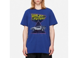 Rockinstone Back To The Future Movie Speed Demon Solid Royal Adult T-shirt Size:m