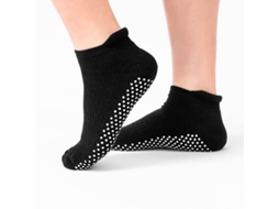Conjunto de 6 Meias de Ioga Femininas Antiderrapantes com Aderência AQUAFORGE