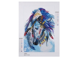 Kit de Pintura de Diamante 5d Diy 27x37cm Decoração de Parede Artesanato Presente S/MARCA