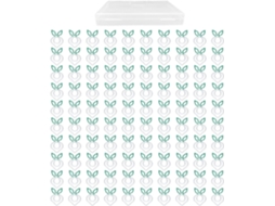 Clips de papel Omabeta com formatos divertidos, clipes de metal para facilitar a organização da mesa, 100 unidades.