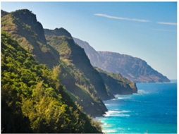 Papel de Parede ARTGEIST Na Pali Coast, Kauai, HawaII (400x309 cm)