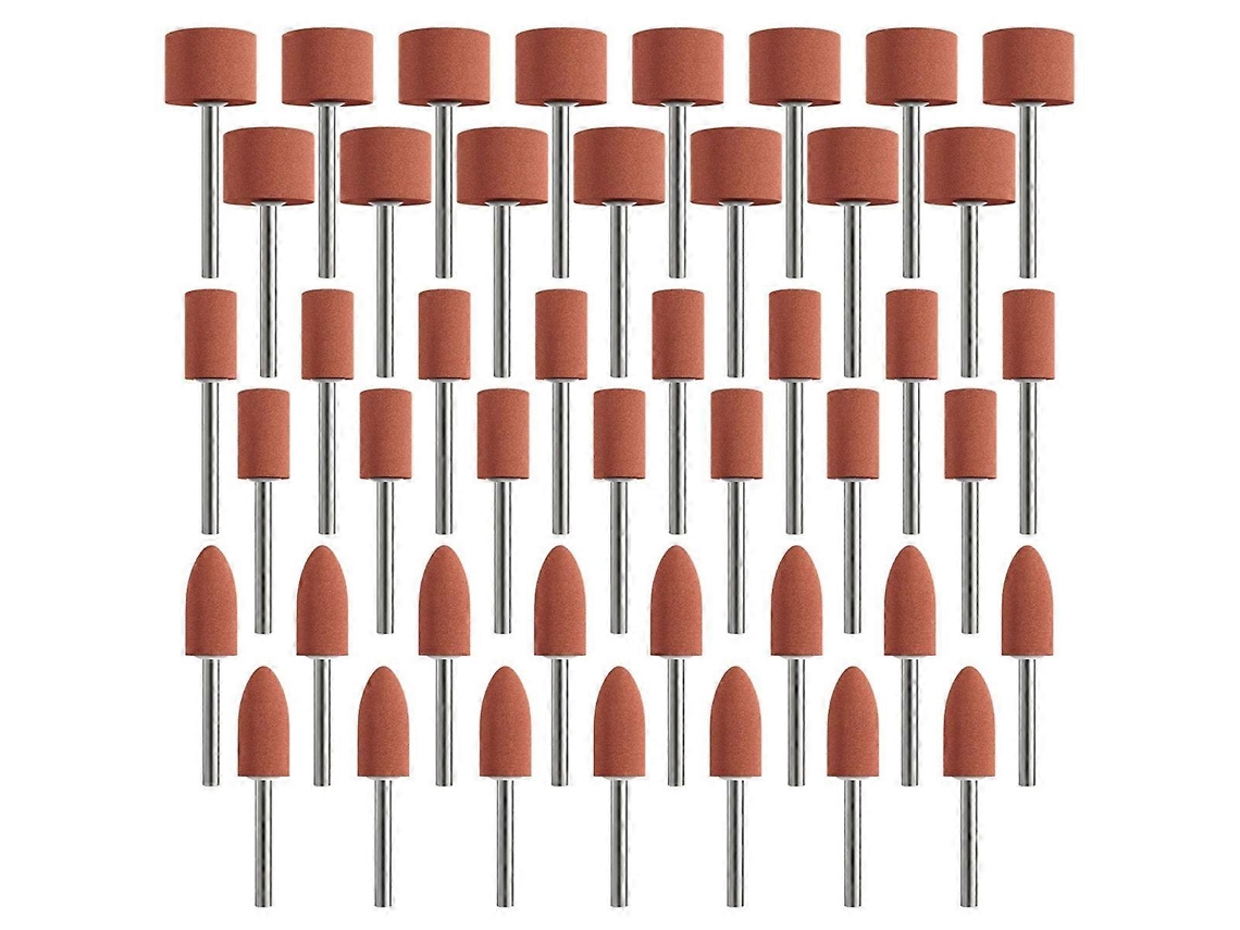 Brocas Abrasivas Para Ferramentas Rotativas Dremel, Broca Abrasiva Para Pedra De Esmeril Com Haste 1/8 Polegada, 3 Formatos