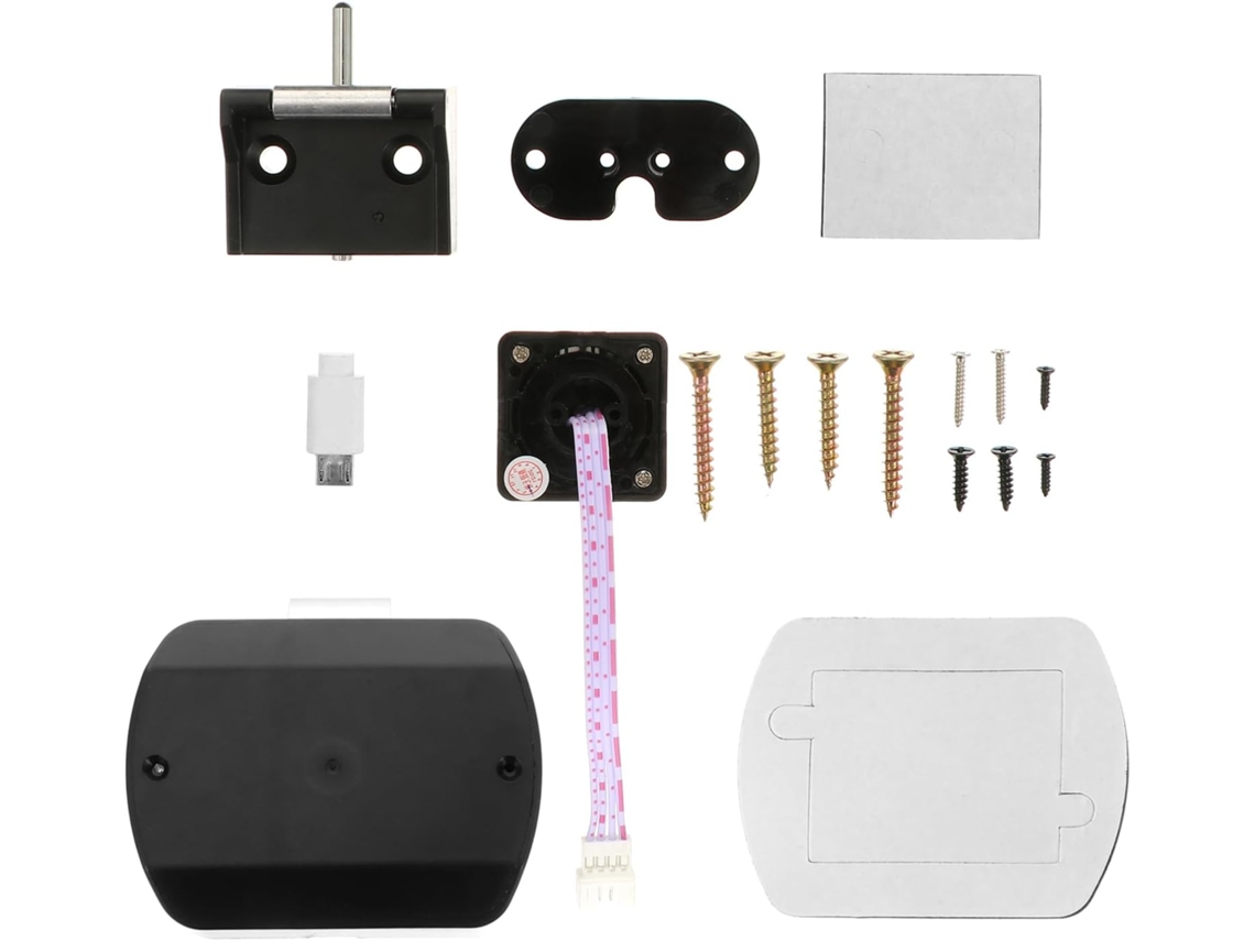 Fechadura Eletrônica Usb Para Gavetas Com Abertura Por Impressão Digital