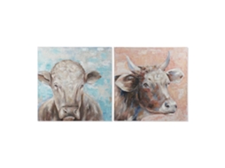 Pintura Dkd Home Decor Caw 100 X 3.5 X 100 Cm