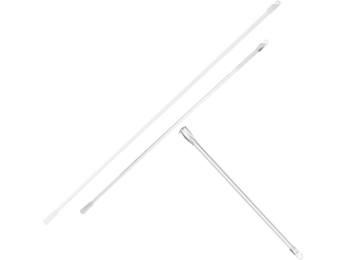 Conjunto De 3 Peças Acessórios Para Cortinas Unomor Com Varões Substit