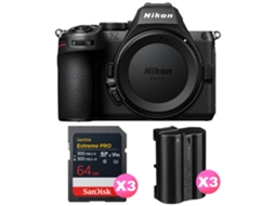 Z5 Ii + 3 Sandisk 64gb Extreme Pro Uhs ii Sdxc + 3 Nikon En el15c + Ebook “20 Dicas para Fotos Que Impressionam” NIKON
