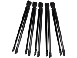 Pinças Para Lareira Ibasenice De 5 Peças, Pinças Para Churrasco, Cabo Alongado, Utensílios Para Fogueira Ao Ar Livre