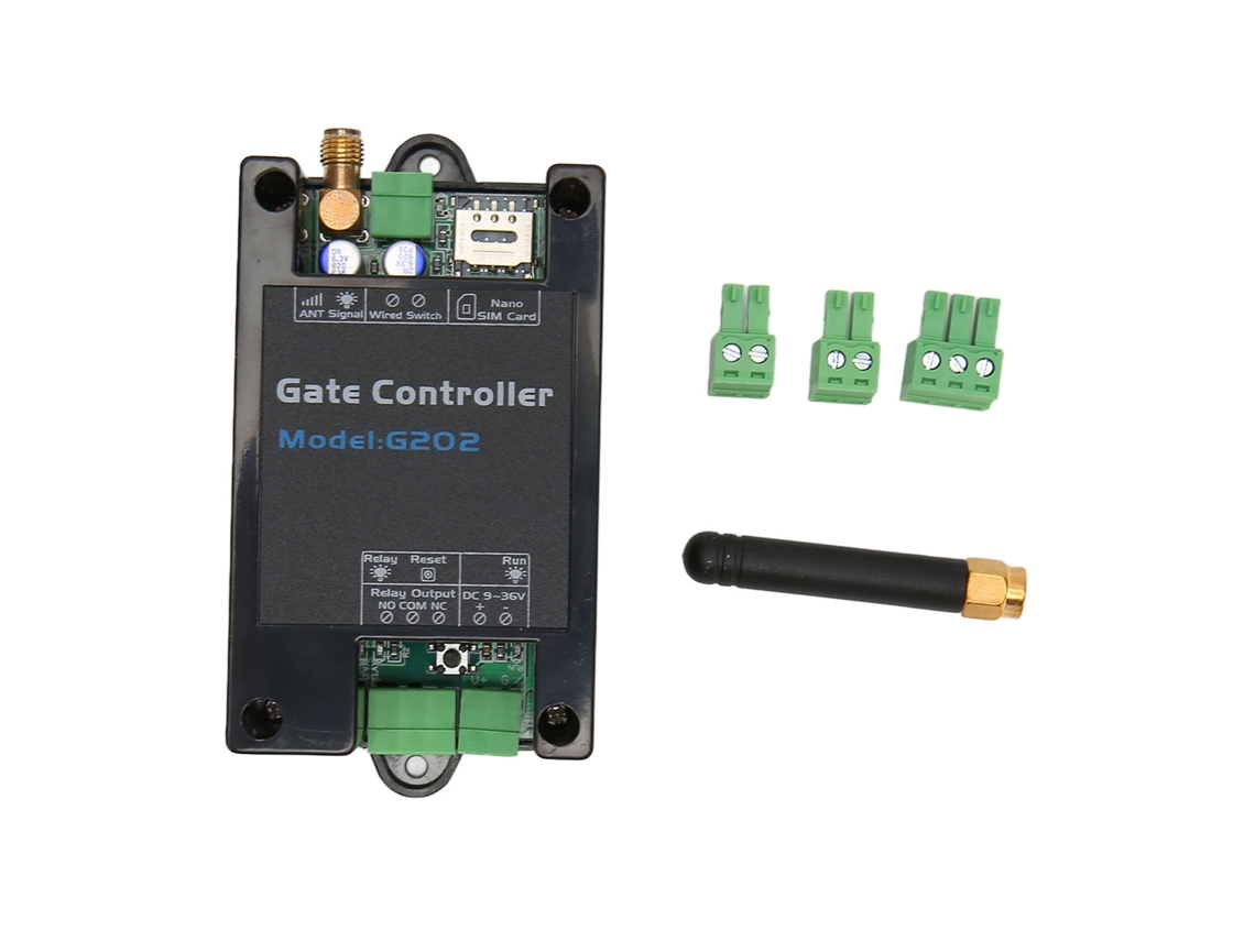 Abrepuertas con Control Remoto Gsm 4G y Comandos SMS, para Aparcamiento con S/MARCA
