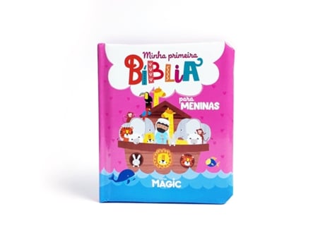 Livro Minha Primeira Bíblia - Meninas De Magic Kids (português Do Brasil)