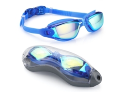 Óculos de Natação com Estojo Proteção UV AQUAFORGE
