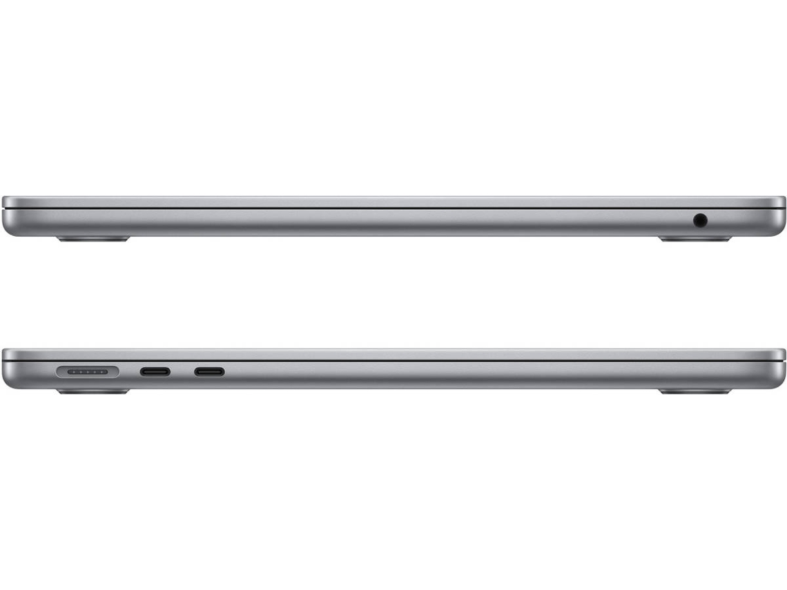 MacBook Air APPLE Cinzento Sideral (13.6'' - Apple M2 8-core - RAM: 8 GB - 512 GB SSD - GPU 8-core)