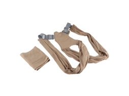 Mali transportador de Bebê Ajustável Malha Respirável Design M para Recém nascido Até 44lbs Khaki