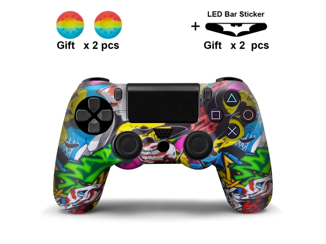 Capa Para Comando Ps4 Multicor