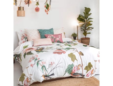 Capa de Edredão HAPPYFRIDAY Blooming (220 x 220 cm - Algodão - Multicor)