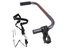Alça Ergonômica de Liga de Alumínio para Cortador de Ervas, Extensão 43cm, Instalação Fácil com Marca